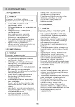 Preview for 66 page of Zanussi ZHB90460XA User Manual