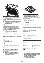 Preview for 69 page of Zanussi ZHB90460XA User Manual