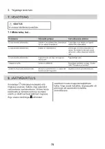 Preview for 70 page of Zanussi ZHB90460XA User Manual