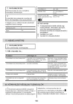 Preview for 103 page of Zanussi ZHB90460XA User Manual