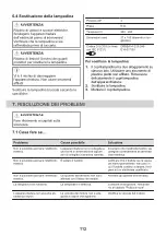 Preview for 112 page of Zanussi ZHB90460XA User Manual