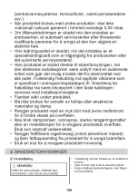 Preview for 159 page of Zanussi ZHB90460XA User Manual