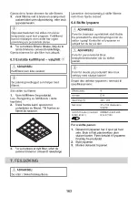 Preview for 163 page of Zanussi ZHB90460XA User Manual