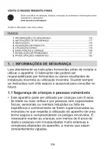 Preview for 174 page of Zanussi ZHB90460XA User Manual