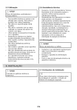 Preview for 178 page of Zanussi ZHB90460XA User Manual