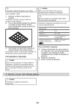 Preview for 181 page of Zanussi ZHB90460XA User Manual