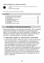 Preview for 183 page of Zanussi ZHB90460XA User Manual