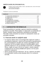 Preview for 208 page of Zanussi ZHB90460XA User Manual