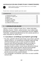 Preview for 241 page of Zanussi ZHB90460XA User Manual