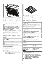 Preview for 247 page of Zanussi ZHB90460XA User Manual