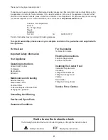 Preview for 2 page of Zanussi ZHC 605 Instruction Booklet