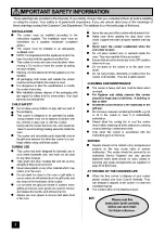 Предварительный просмотр 2 страницы Zanussi ZHF865 W Instruction Booklet