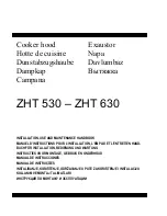 Zanussi ZHT 530 Installation, Use And Maintenance Handbook preview