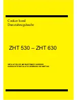 Zanussi ZHT 630 Installation & Use Manual предпросмотр