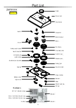 Предварительный просмотр 20 страницы Zanussi ZHT800X Operating	 Instruction