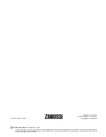 Preview for 12 page of Zanussi ZK 630 L Installation And Operating Instructions Manual