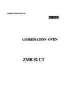 Предварительный просмотр 1 страницы Zanussi ZMB 32 CT Instruction Manual