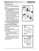 Preview for 17 page of Zanussi ZOB 361 User Information