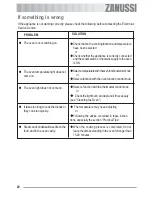 Preview for 20 page of Zanussi ZOB 361 User Information