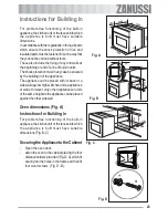 Preview for 23 page of Zanussi ZOB 361 User Information