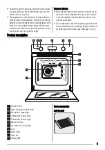 Предварительный просмотр 3 страницы Zanussi ZOB 551 User Manual