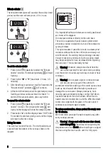 Предварительный просмотр 8 страницы Zanussi ZOB 551 User Manual