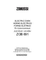 Zanussi ZOB 691 Instruction Manual предпросмотр