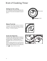 Предварительный просмотр 6 страницы Zanussi ZOB 691 Instruction Manual