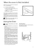 Предварительный просмотр 7 страницы Zanussi ZOB 691 Instruction Manual