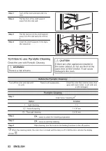 Предварительный просмотр 52 страницы Zanussi ZOPKD7XN User Manual