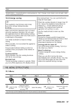 Предварительный просмотр 57 страницы Zanussi ZOPKD7XN User Manual