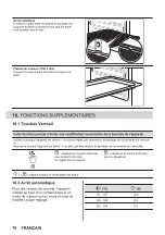 Предварительный просмотр 76 страницы Zanussi ZOPKD7XN User Manual