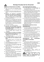 Предварительный просмотр 23 страницы Zanussi ZRA 625 CW Instruction Book