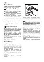 Предварительный просмотр 26 страницы Zanussi ZRA 625 CW Instruction Book