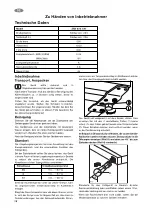 Предварительный просмотр 28 страницы Zanussi ZRA 625 CW Instruction Book