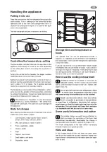 Предварительный просмотр 35 страницы Zanussi ZRA 625 CW Instruction Book