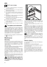 Предварительный просмотр 36 страницы Zanussi ZRA 625 CW Instruction Book