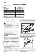 Предварительный просмотр 38 страницы Zanussi ZRA 625 CW Instruction Book