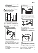 Предварительный просмотр 39 страницы Zanussi ZRA 625 CW Instruction Book