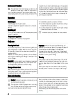 Preview for 4 page of Zanussi ZRG715SW User Manual