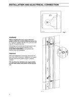 Предварительный просмотр 5 страницы Zanussi ZSA 10 Operating And Installation Manual