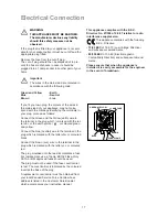 Предварительный просмотр 17 страницы Zanussi ZT 45 Instruction Booklet