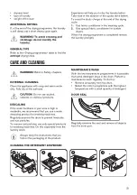 Предварительный просмотр 21 страницы Zanussi ZWD 71460 CW User Manual