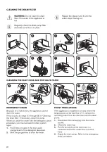 Предварительный просмотр 22 страницы Zanussi ZWD 71460 CW User Manual