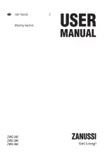 Zanussi ZWQ 385 User Manual preview