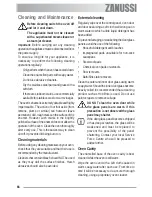 Предварительный просмотр 24 страницы Zanussi ZYB 591 XL Instruction Booklet