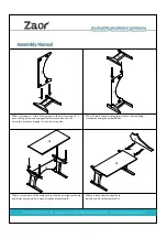 Предварительный просмотр 4 страницы Zaor Marea Assembly Manual