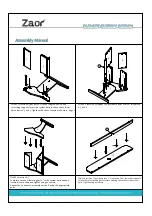 Preview for 5 page of Zaor Onda Assembly Manual