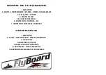 Zapata Racing Flyboard User Manual preview