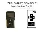 Zapi SMART CONSOLE Manual preview